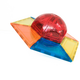 Set de constructie cu piese magnetice Dome Pack, 3 ani+, 18 piese, Learn & Grow 640053