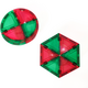 Set de constructie cu piese magnetice Dome Pack, 3 ani+, 18 piese, Learn & Grow 640056