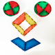 Set de constructie cu piese magnetice Dome Pack, 3 ani+, 18 piese, Learn & Grow 640050