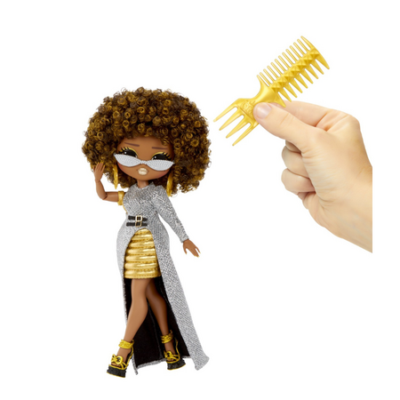 Papusa fashionista cu accesorii OMG Royal Bee, + 3 ani, L.O.L Surprise 640075