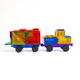 Set de constructie cu piese magnetice, +3 ani, Masini, 28 piese, Learn & Grow 640094