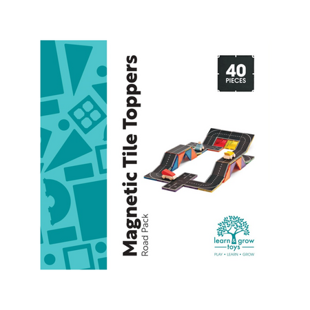 Set piese si accesorii Road Pack, +3 ani, 40 piese, Learn & Grow 640105