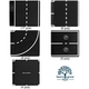 Set piese si accesorii Road Pack, +3 ani, 40 piese, Learn & Grow 640104
