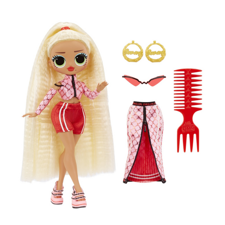 Papusa cu accesorii OMG Swag, + 3 ani, L.O.L Surprise 640124