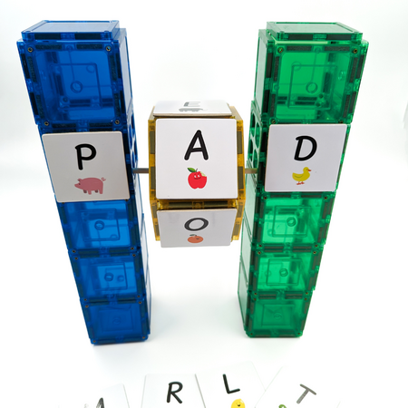 Set piese si accesorii Alfabet Pack, +3 ani, 40 piese, Learn & Grow 640117