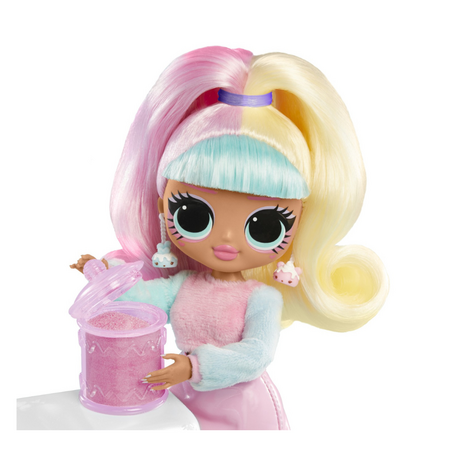 Papusa cu accesorii OMG Sweet Nails Candylicious Sprinkles Shop, + 3 ani, L.O.L Surprise 640139