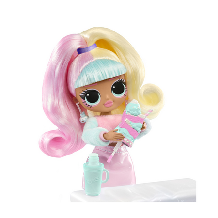 Papusa cu accesorii OMG Sweet Nails Candylicious Sprinkles Shop, + 3 ani, L.O.L Surprise 640138