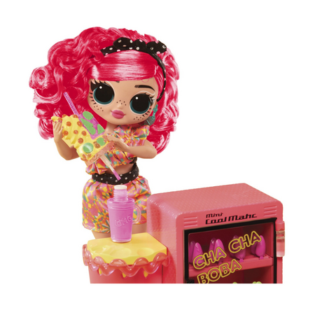 Set papusa cu accesorii OMG Sweet Nails Pinky Pops Fruit Shop, + 3 ani, L.O.L Surprise 640175