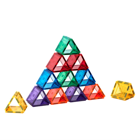 Set de constructie cu piese magnetice Small Square Pack, 36 piese, Learn & Grow