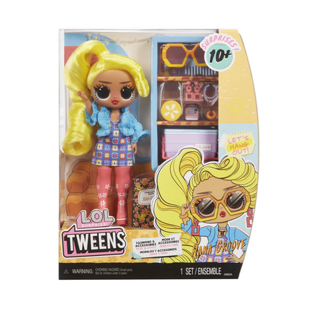 Papusa fashionista cu surprize Hana Groove, + 3 ani, L.O.L Surprise 640231
