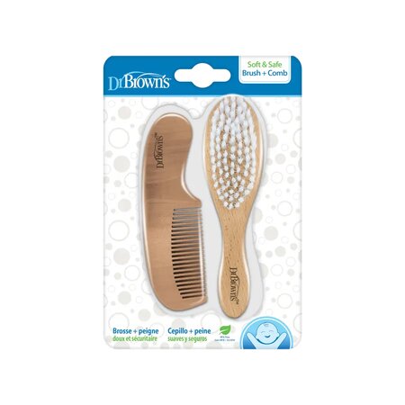 Set Perie si Pieptene, + 0 luni, Dr. Browns 640310