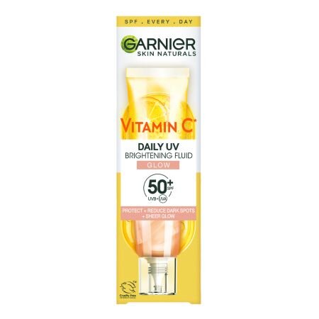 Crema fluida nuantatoare cu SPF 50+ Vitamin C Skin Naturals, 40 ml, Garnier 641904