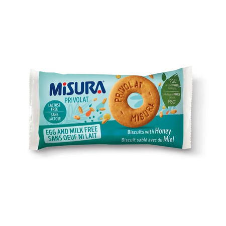 MISURA BISCUITI CU MIERE FARA LACTOZA 33.3 GR 