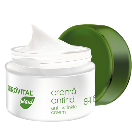 Crema antirid SPF15 Plant, 50 ml, Gerovital