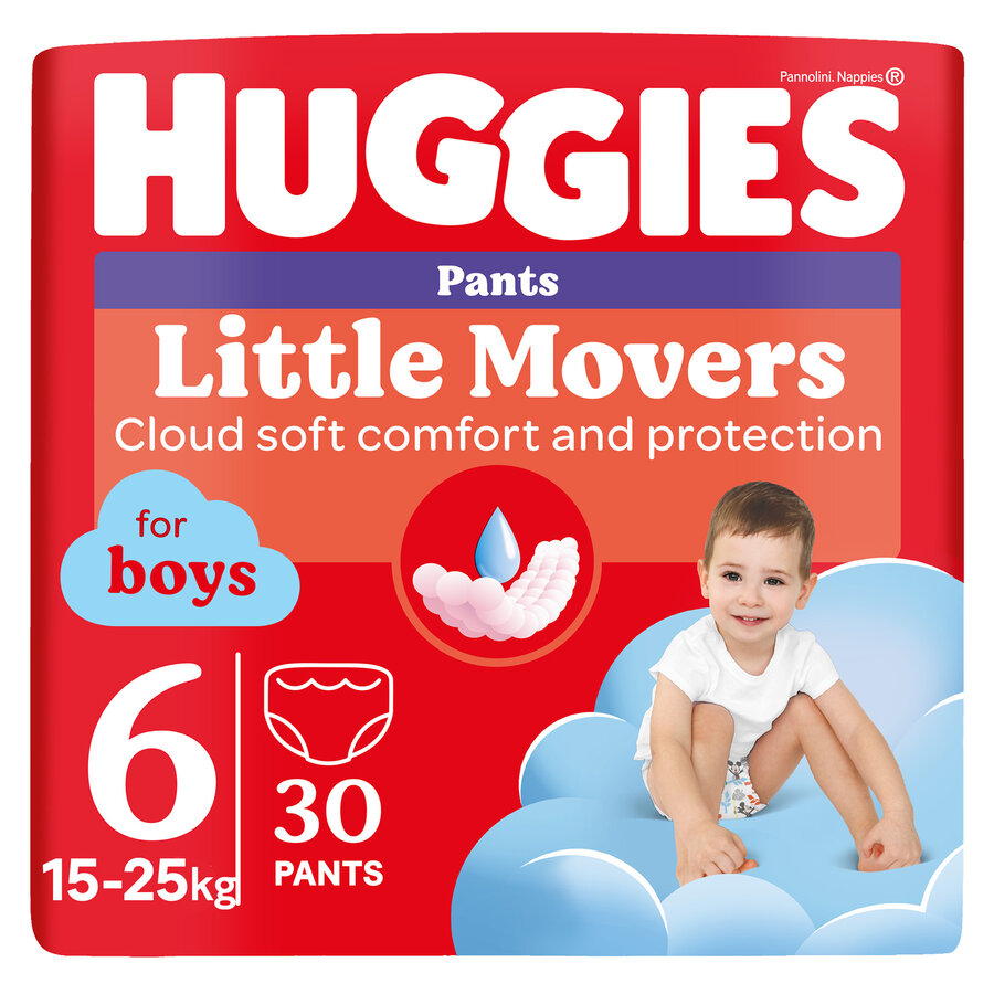 Huggies Little Movers Pants Boy Nr. 6