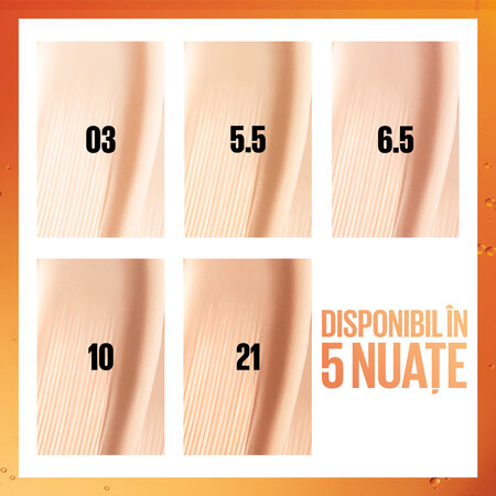 Fond de ten SuperStay 24H Skin Tint, 10, 30 ml, Maybelline 640579