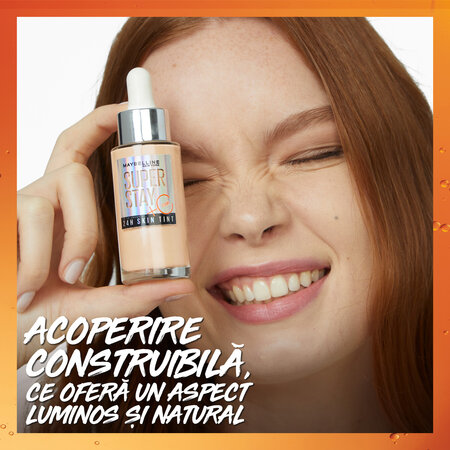 Fond de ten SuperStay 24H Skin Tint, 10, 30 ml, Maybelline 640585