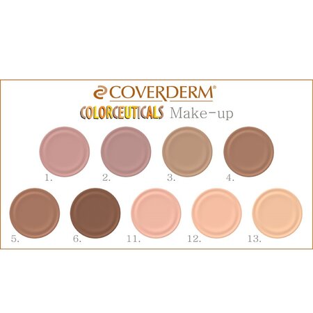 Fond de ten anti roseata cu SPF50 Vanish Make-up, nuanta 2, 30 ml, Coverderm 640740
