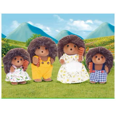 Set 4 figurine Familia Aricilor Sylvanian Families, +3 ani, Epoch 640846