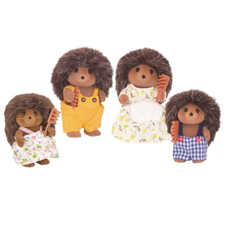 Set 4 figurine Familia Aricilor Sylvanian Families, +3 ani, Epoch 640848
