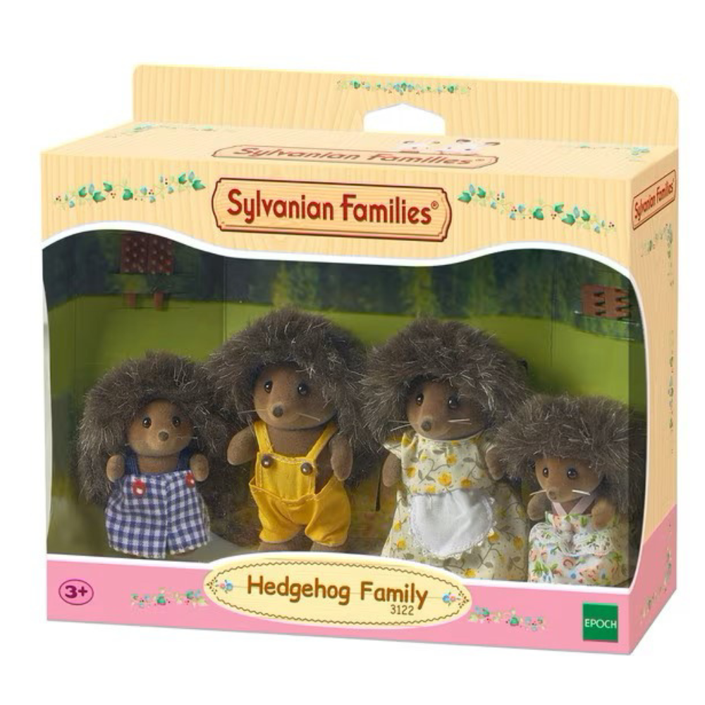 Set 4 figurine Familia Aricilor Sylvanian Families, +3 ani, Epoch