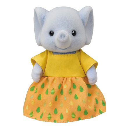 Set 3 figurine Familia Elefantilor Sylvanian Families, +3 ani, Epoch 640866