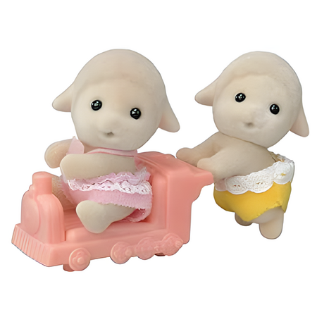 Set 2 figurine Gemenii Oite Sylvanian Families, +3 ani, Epoch 640909