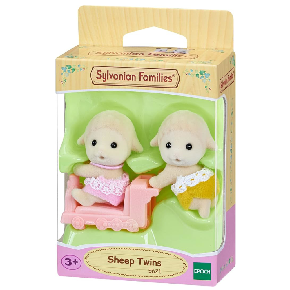 Set 2 figurine Gemenii Oite Sylvanian Families, +3 ani, Epoch