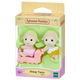 Set 2 figurine Gemenii Oite Sylvanian Families, +3 ani, Epoch 640906