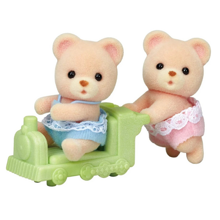 Set 2 figurine Gemenii Ursuleti Sylvanian Families, +3 ani, Epoch 640923