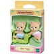 Set 2 figurine Gemenii Ursuleti Sylvanian Families, +3 ani, Epoch 640921