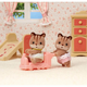 Set 2 figurine Gemenii Veverite Sylvanian Families, +3 ani, Epoch 640932
