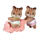 Set 2 figurine Gemenii Veverite Sylvanian Families, +3 ani, Epoch 640931