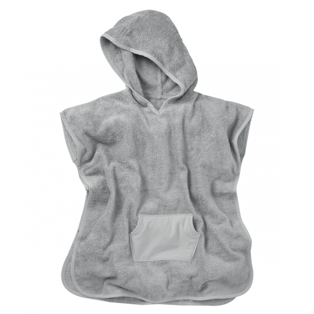 Poncho de baie pentru bebelusi, Marimea 62/68, Stone Grey, Rotho Baby Design