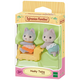 Set 2 figurine Gemenii Catelusi Husky Sylvanian Families, +3 ani, Epoch 640935
