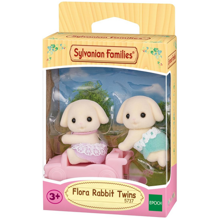 Set 2 figurine Gemenii Ieupasi Flora Sylvanian Families, +3 ani, Epoch