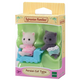 Set 2 figurine Gemenii Pisicute Persane Sylvanian Families, +3 ani, Epoch 640958
