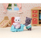 Set 2 figurine Gemenii Pisicute Persane Sylvanian Families, +3 ani, Epoch 640960