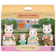 Set 4 figurine Familia Pisicutelor Latte Sylvanian Families, +3 ani, Epoch 641024
