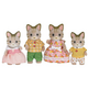 Set 4 figurine Familia Pisicutelor Vargate Sylvanian Families, +3 ani, Epoch 641053