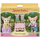 Set 4 figurine Familia Vulpitelor Fennec Sylvanian Families, +3 ani, Epoch 641061