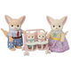 Set 4 figurine Familia Vulpitelor Fennec Sylvanian Families, +3 ani, Epoch 641062