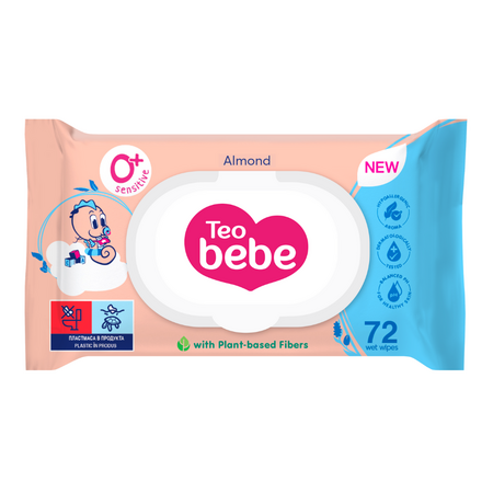 TEO BEBE SERVETELE UMEDE ALMOND 72 BUC 70000051