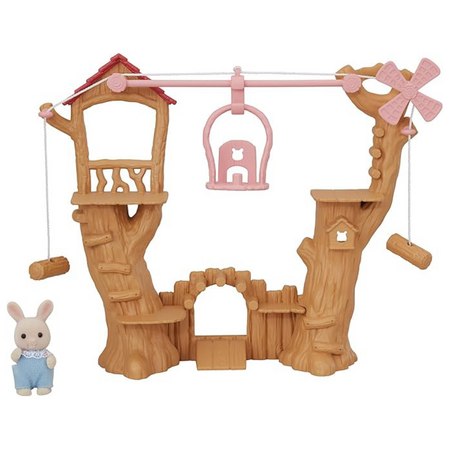 Loc De Joaca Cu Funicular Sylvanian Families, +3 ani, Epoch 641100