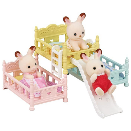 Patuturi Supraetajate Triple Sylvanian Families, +3 ani, Epoch 641134