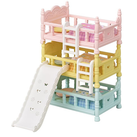 Patuturi Supraetajate Triple Sylvanian Families, +3 ani, Epoch 641136