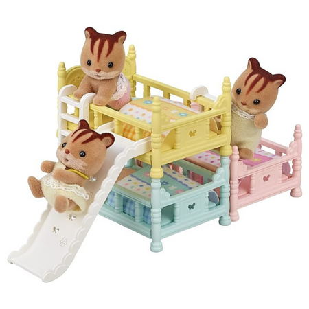 Patuturi Supraetajate Triple Sylvanian Families, +3 ani, Epoch 641133