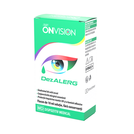 Solutie oftalmica pentru ochi Onvision Dezalerg, 10 ml, Sun Wave Pharma 641166