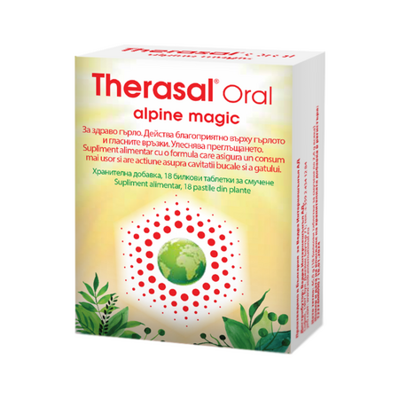 Therasal Oral Alpine, 18 comprimate, Vedra 641186