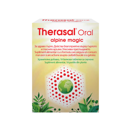 Therasal Oral Alpine, 18 comprimate, Vedra 641185